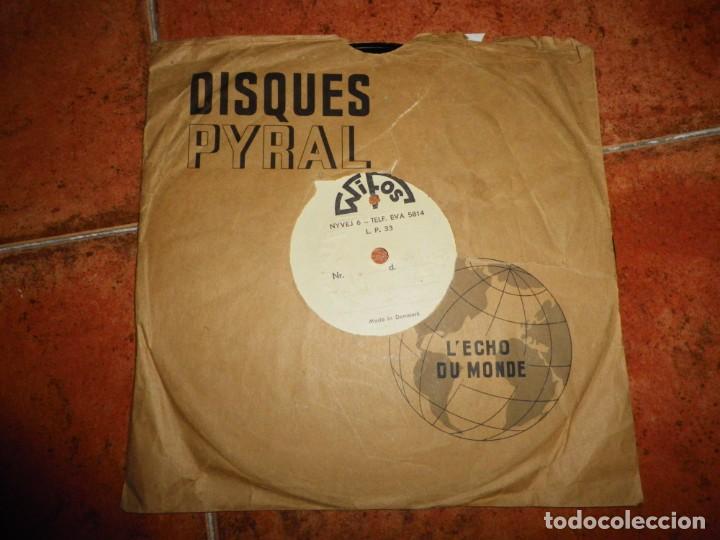 Disques de vinyle: NYVEJ 6 - TEL. EVA 5814 L.P. 33 WIFOS DISQUES PYRAL ACETATO DINAMARCA 10 PULGADAS RARO DESCONOCIDO