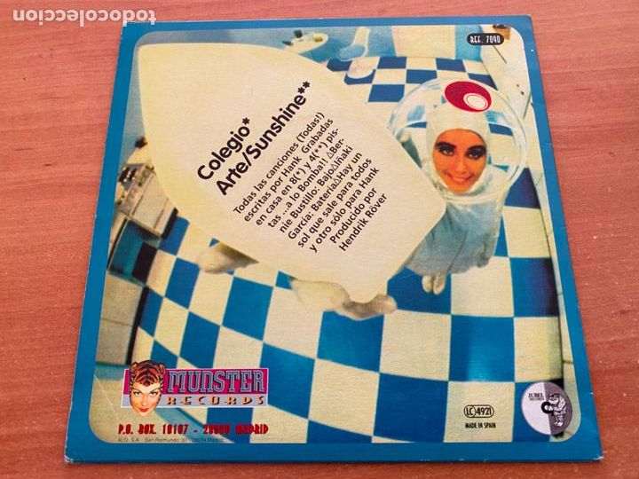 Discos de vinilo: HANK (COLEGIO) SINGLE ESPA&Ntilde;A TEST PRESSING (EPI20) - Foto 3