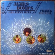Discos de vinilo: FRANCK POURCEL. JAMES BOND'S GREATEST HITS (007 BSO). ORLADOR, SPAIN 1974 LP