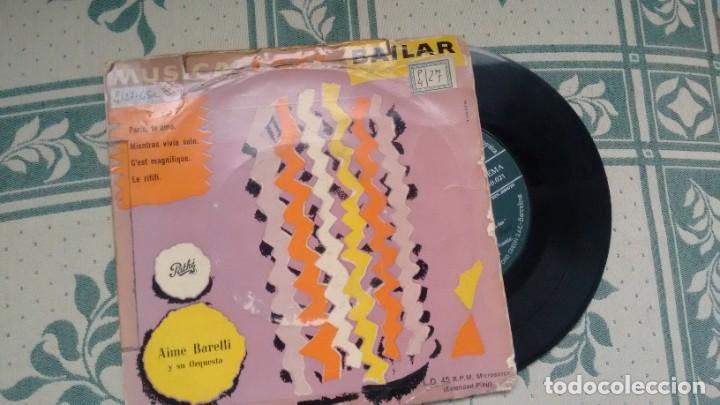 Discos de vinilo: E.P. ( VINILO) DE AIM&Eacute; BARELLI Y SU ORQUESTA A&Ntilde;OS 60 - Foto 1