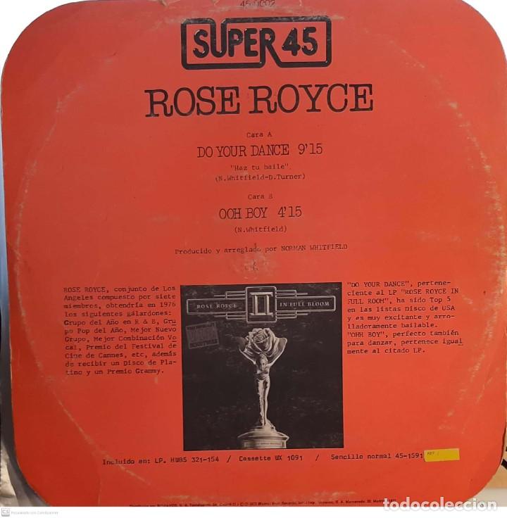 Discos de vinilo: Rose Royce &lrm;&ndash; Do Your Dance - Foto 2