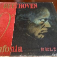 Discos de vinilo: BEETHOVEN - 9 º SINFONIA - LP + LIBRO - BELTER 1964. Lote 228128610