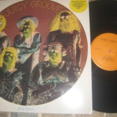 Discos de vinilo: JUICY GROOVE ?– FIRST TASTE (1978- GATICA ‎– ) RE EDIT USA RARO STEEPPENWOLF SEED CAPTAIN BEEFHEART. Lote 228128800
