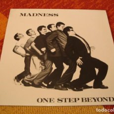 Discos de vinilo: MADNESS LP ONE STEP BEYOND SKA STIFF CLUB EDITION ALEMANIA 1979 + FUNDA INTERIOR. Lote 228150550