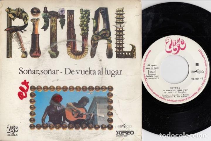 Discos de vinilo: RITUAL - SO&Ntilde;AR SO&Ntilde;AR - SINGLE DE VINILO - Foto 1