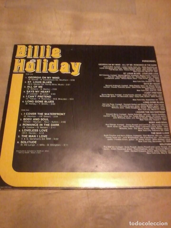 Discos de vinilo: Billie Holiday LP - Foto 2