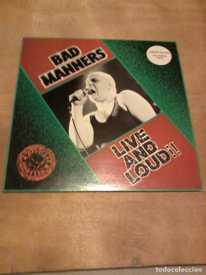 Discos de vinilo: Bad Manners Lp Live and Loud vinilo verde - Foto 1