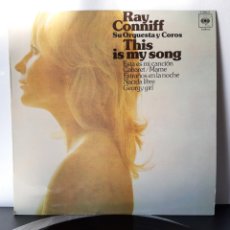 Discos de vinilo: RAY CONNIFF Y SU ORQUESTA. THIS IS MY SONG. CBS. 1974
