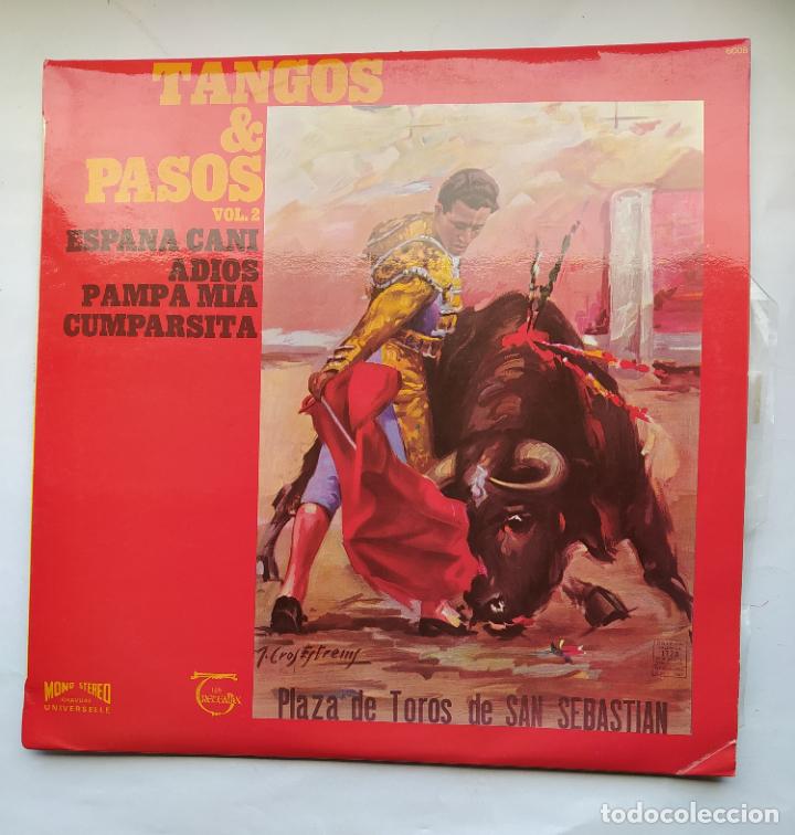 Disques de vinyle: TANGOS Y PASOS. VOL. VOLUMEN 2. RAMON ELMEDA. LP. HECHO EN FRANCIA. TDKDA79