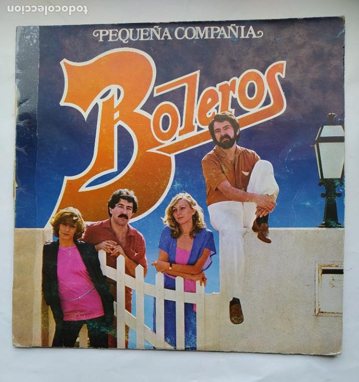 Discos de vinilo: PEQUE&Ntilde;A COMPA&Ntilde;IA - BOLEROS - LP. TDKDA79 - Foto 1