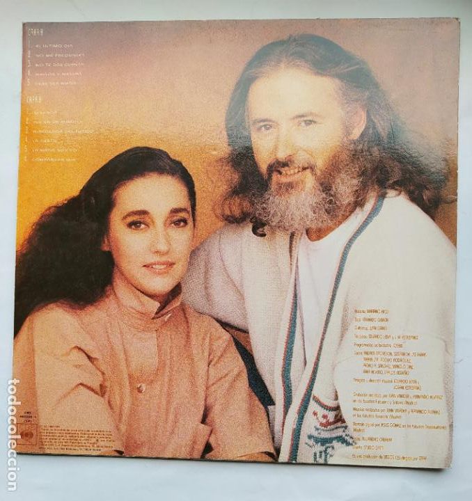 Discos de vinilo: SERGIO Y ESTIBALIZ. - SI SE&Ntilde;OR. - LP -. TDKDA79 - Foto 2