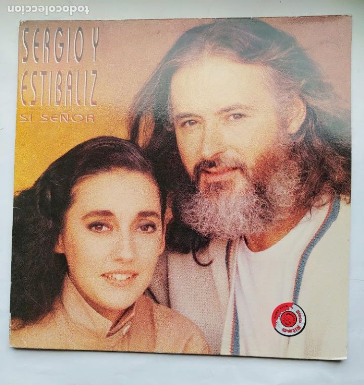 Discos de vinilo: SERGIO Y ESTIBALIZ. - SI SE&Ntilde;OR. - LP -. TDKDA79 - Foto 1