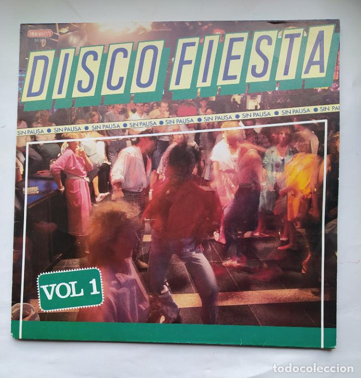 Discos de vinilo: DISCO FIESTA. VOL. VOLUMEN 1. SIN PAUSA. LP TDKDA79