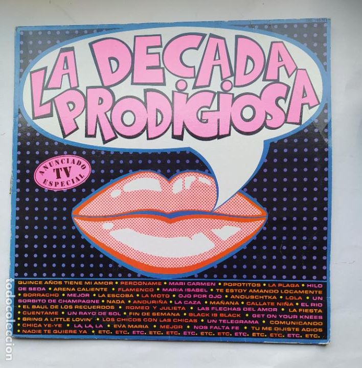Discos de vinilo: LA DECADA PRODIGIOSA - LA DECADA PRODIGIOSA - LP. TDKDA79 - Foto 1