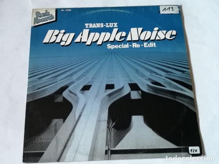 Discos de vinilo: Trans-Lux - Big Apple Noise - 1983 - Foto 1