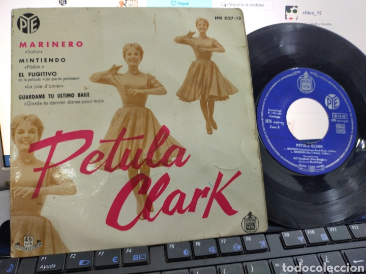 Discos de vinilo: Petula Clark EP marinero + 3 1961 - Foto 1