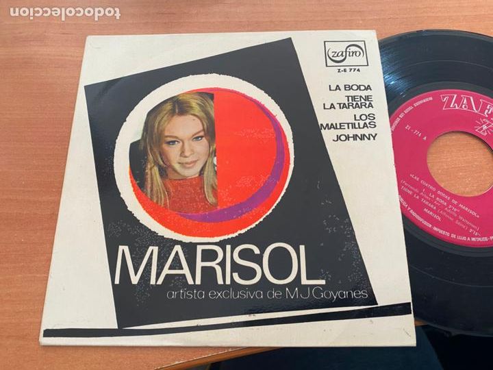 Discos de vinilo: MARISOL (LA BODA) EP ESPA&Ntilde;A 1967 (EPI20) - Foto 1
