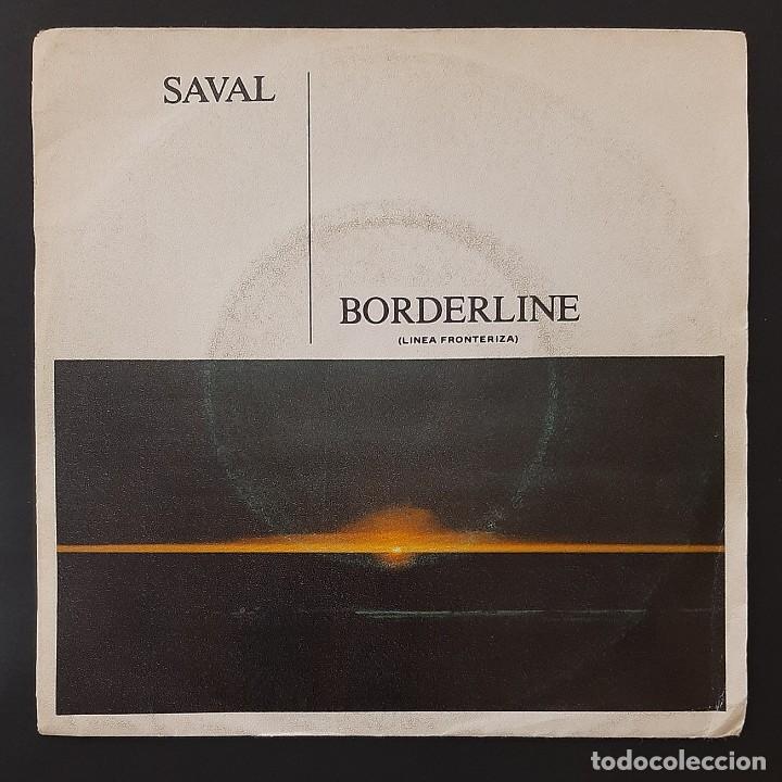 Discos de vinilo: SAVAL - BORDERLINE / SOL SAMBA - SINGLE 1982 - Foto 1