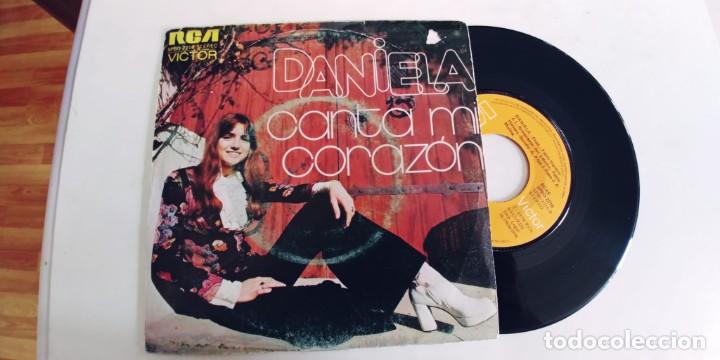 Discos de vinilo: DANIELA-SINGLE CANTA MI CORAZON - Foto 1
