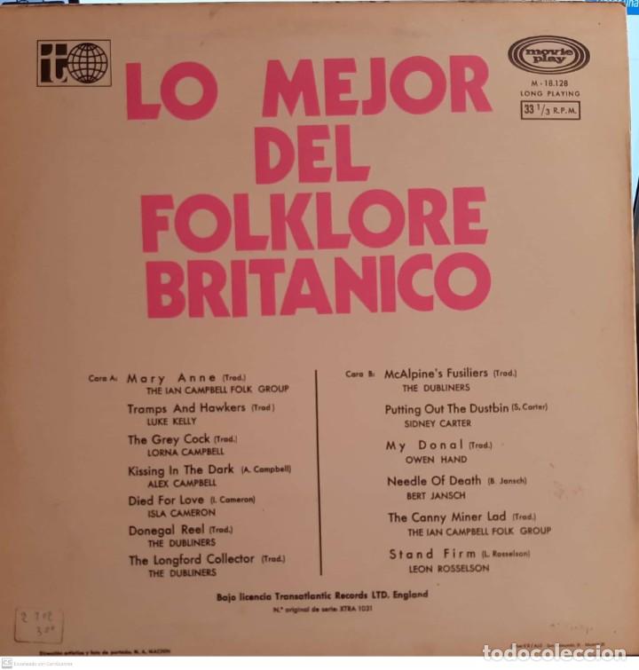 Discos de vinilo: Various &lrm;&ndash; Lo Mejor Del Folklore Britanico - Foto 2