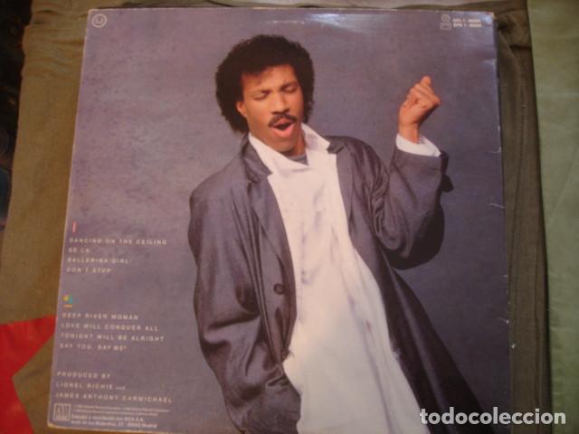 Discos de vinilo: Lionel Richie Dancing On The Ceiling - Foto 3