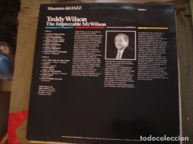 Discos de vinilo: Teddy Wilson The Impeccable Mr. Wilson - Foto 2