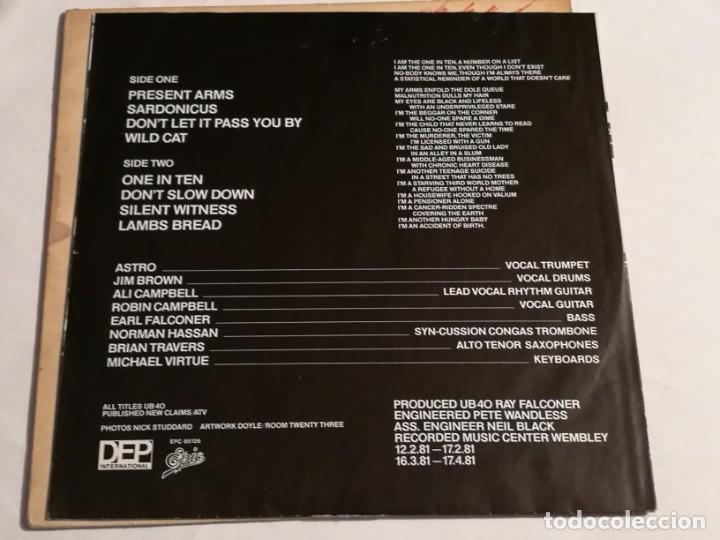 Discos de vinilo: UB40 - Present Arms - 1981 - LP - Foto 3