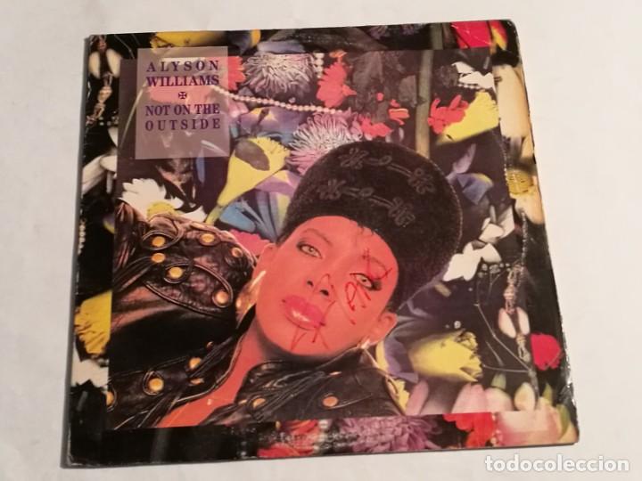 alyson williams - not on the outside - 1990 - Buy Maxi