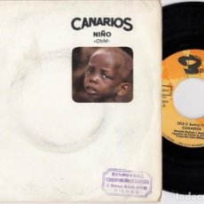 Discos de vinilo: CANARIOS - CHILD - SINGLE DE VINILO