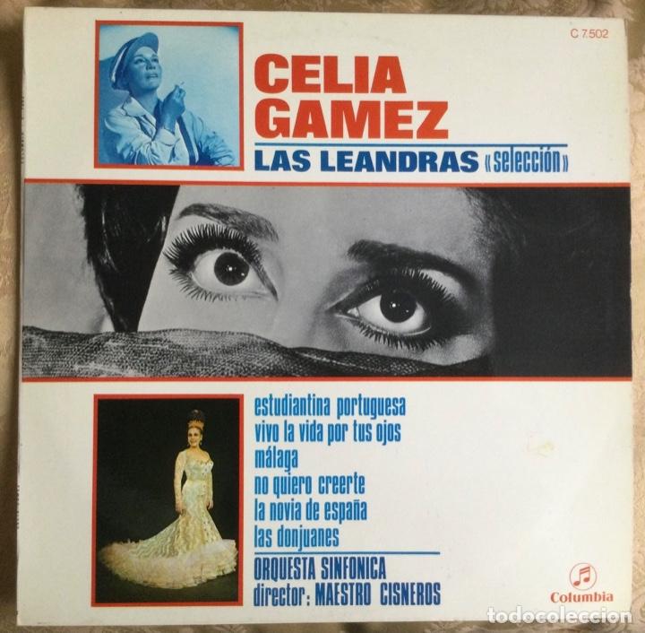 Discos de vinilo: LP VINILO, LAS LEANDRAS, CELIA GAMEZ - Foto 1