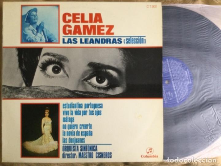 Discos de vinilo: LP VINILO, LAS LEANDRAS, CELIA GAMEZ - Foto 2