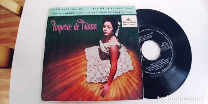 Discos de vinilo: IMPERIO DE TRIANA-EP A TU VERA +3 - Foto 1