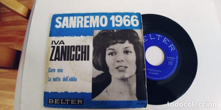 Disques de vinyle: IVA ZANICCHI-SINGLE CARO MIO