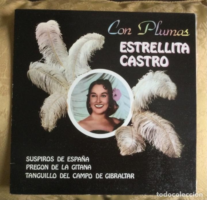 Discos de vinilo: LP VINILO CON PLUMAS DE ESTRELLITA CASTRO - Foto 2