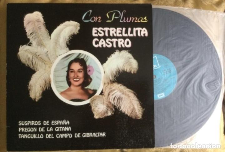 Discos de vinilo: LP VINILO CON PLUMAS DE ESTRELLITA CASTRO - Foto 4
