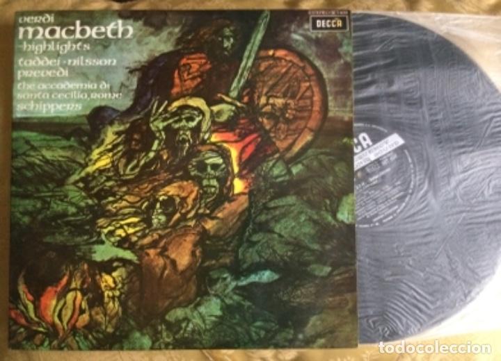 Discos de vinilo: LP VINILO MACBETH DE VERDI - Foto 3