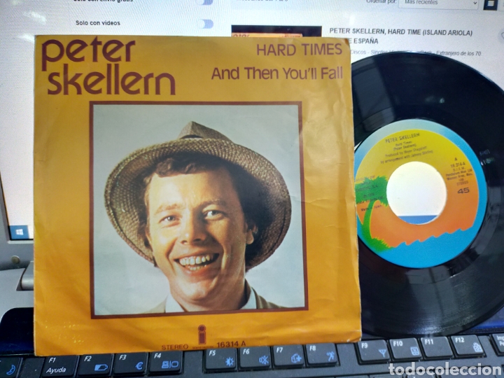 Discos de vinilo: Peter skellern single hard Times Espa&ntilde;a 1975 - Foto 1