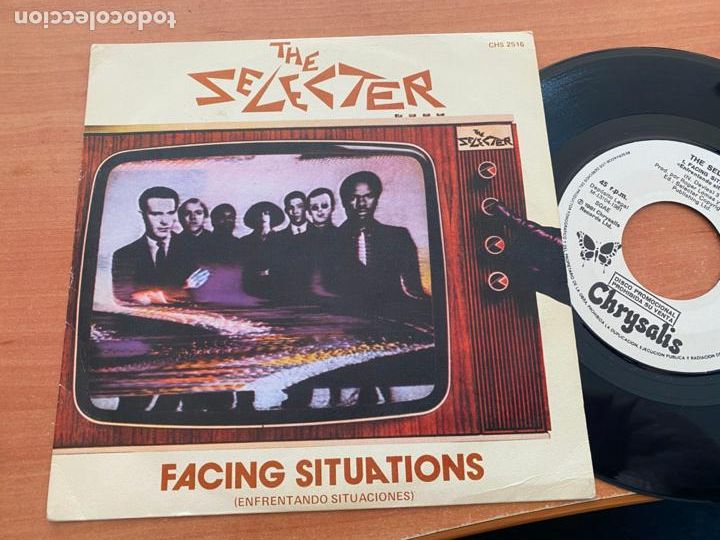 Discos de vinilo: THE SELECTER (FACING SITUATIONS) SINGLE ESPA&Ntilde;A 1981 PROMO (EPI20) - Foto 1