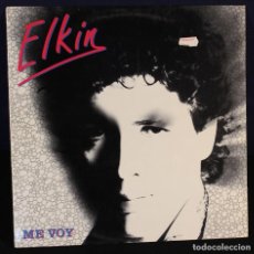 Discos de vinilo: ELKIN - ME VOY - LA FAVORITA - MAXISINGLE 45 RPM DIAPASÓN DIAL DISCOS 1986