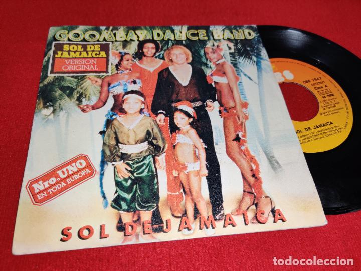 Discos de vinilo: GOOMBAY DANCE BAND Sol de Jamaica/Isla de sue&ntilde;os 7'' single 1980 cbs espa&ntilde;a spain