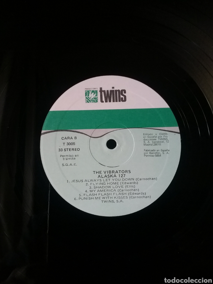 Discos de vinilo: VIBRATORS 1983 TWINS SPAIN - Foto 4
