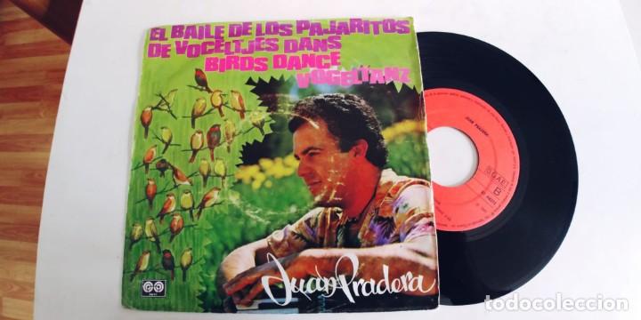Discos de vinilo: JUAN PRADERA-SINGLE EL BAILE DE LOS PAJARITOS - Foto 1