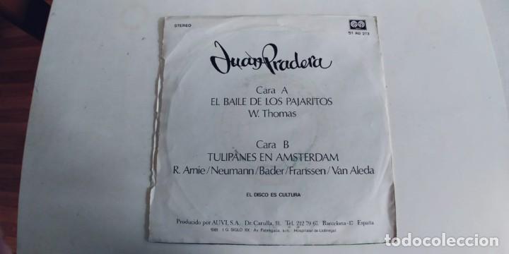 Discos de vinilo: JUAN PRADERA-SINGLE EL BAILE DE LOS PAJARITOS - Foto 2