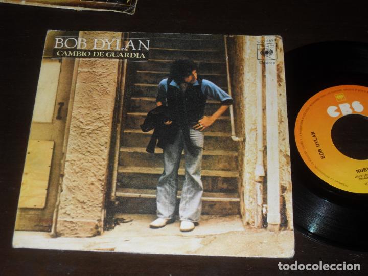 Discos de vinilo: BOB DYLAN SINGLE. CAMBIO DE GUARDIA. MADE IN SPAIN. 1978 - Foto 1