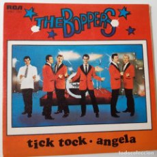 Discos de vinilo: THE BOPPERS- TICK TOCK ANGELA - SPAIN PROMO 1980 - VINILO COMO NUEVO.. Lote 228745385