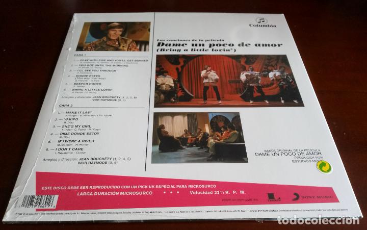 Discos de vinilo: LOS BRAVOS - DAME UN POCO DE AMOR - LP - Foto 2