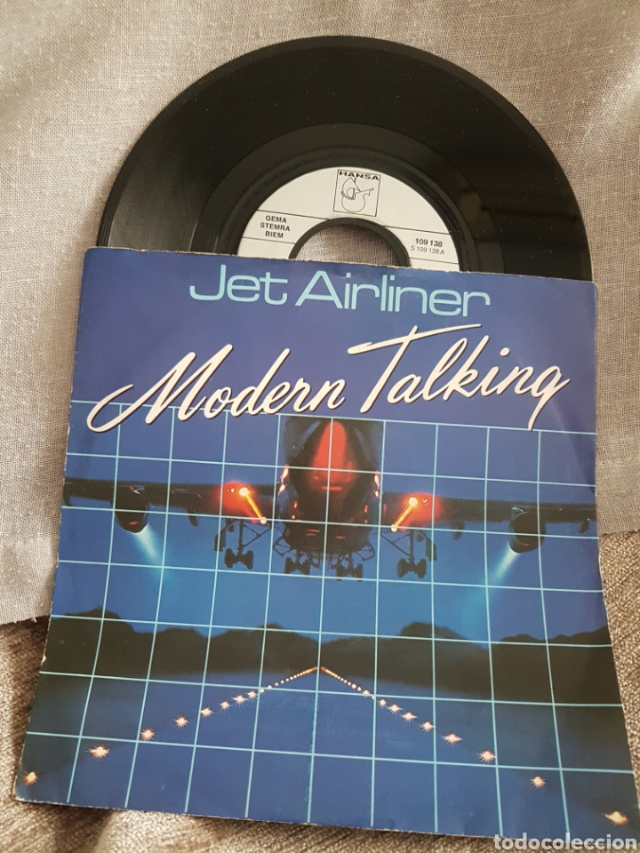 Discos de vinilo: MODERN TALKING Jet airliner - Foto 1