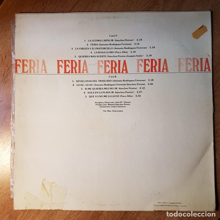 Discos de vinilo: DISCO LP FERIA FERIA FERIA - Foto 2