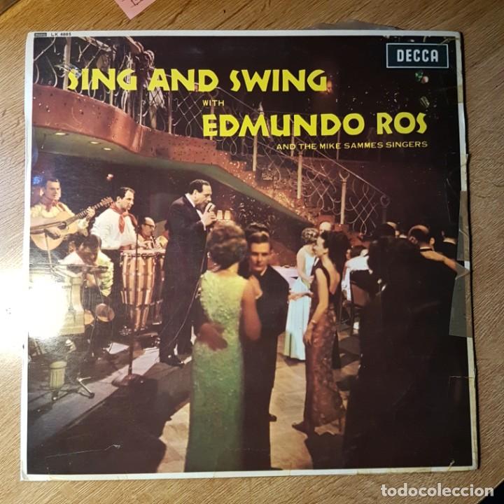 Discos de vinilo: DISCO LP SING AND SWING WHIT EDMUNDO ROS