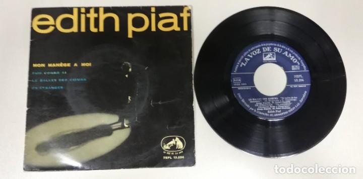 Discos de vinilo: Edith Piaf - Mon Man&egrave;ge &Agrave; Moi (7&rdquo;, EP) - Foto 1